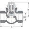 Check valve Type: 500 Bronze Internal thread (BSPP) PN16
